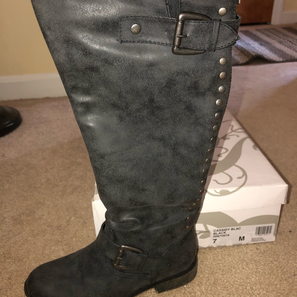 Knee high boots